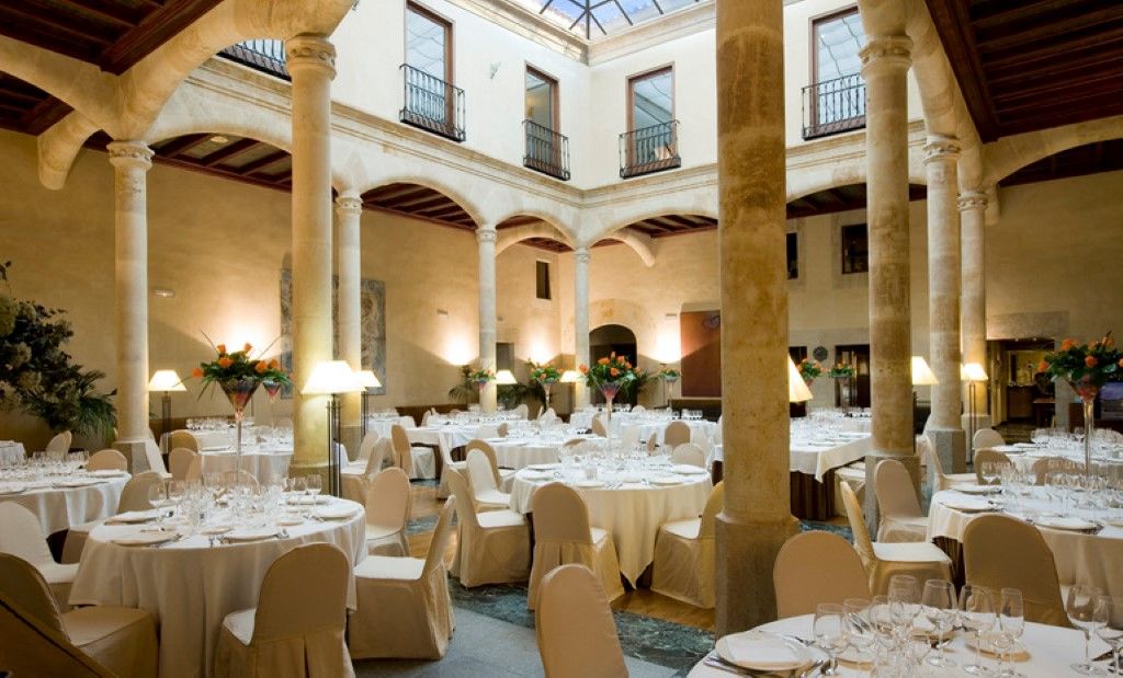 Nh Collection Salamanca Palacio De Castellanos Ресторан фото